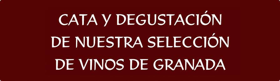 Cata y degustación de nuestra selección de vinos de Granada